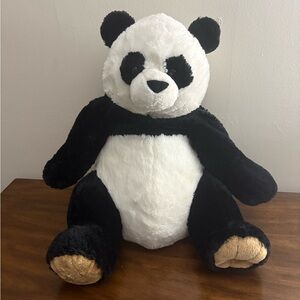 Adorable Panda Plush Toy - Black and White large Stuffed Animal comfort toysrus